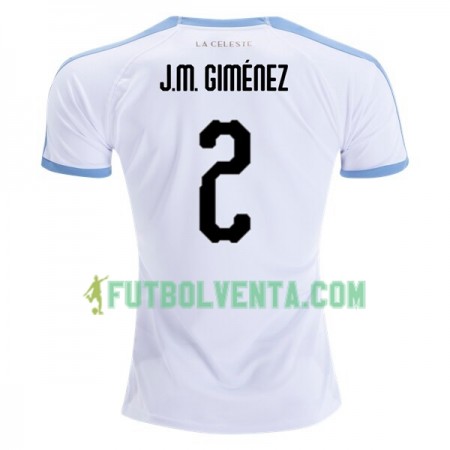 Camiseta de fútbol Uruguay Jose Gimenez 2 2ª equipación 2019 Copa América